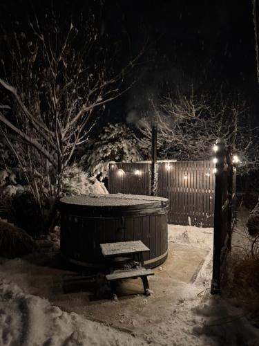 Dębowy Zakątek v zimě