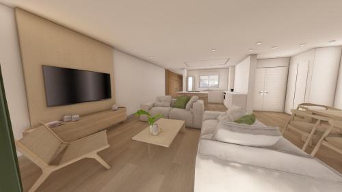 Et tv og/eller underholdning på Apartment Vistamar II