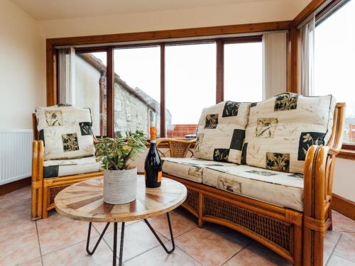 Posezení v ubytování Middle Byre