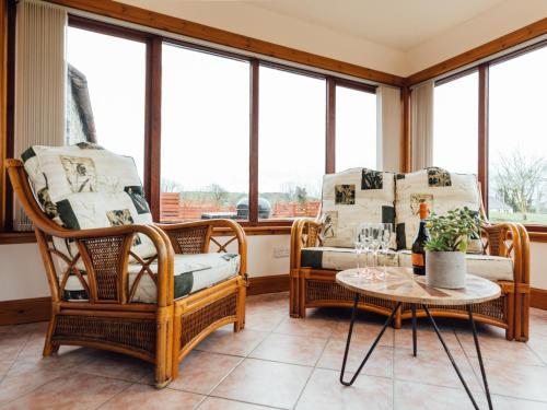 Posezení v ubytování Middle Byre