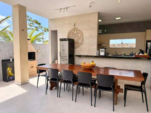 Η κουζίνα ή μικρή κουζίνα στο Casa Encanto das Dunas