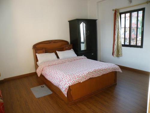 Postel nebo postele na pokoji v ubytování Rooftop Apartment