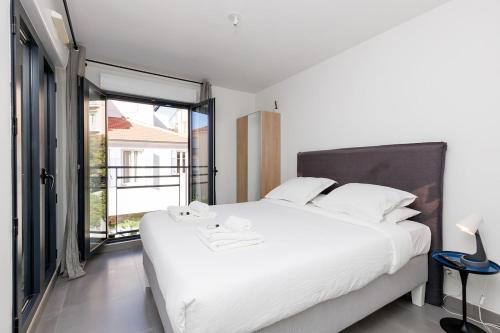 L'AZUERA Cannes center 2P Design 4 Pers Secure Parking 5 mins Croisette