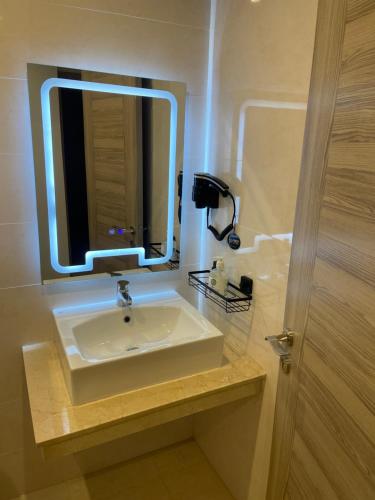 Et badeværelse på Coralia