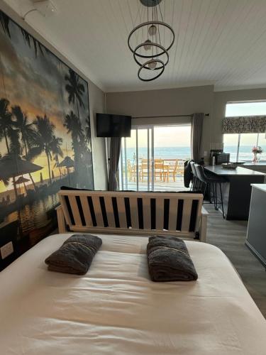 Ένα ή περισσότερα κρεβάτια σε δωμάτιο στο Es La Vida