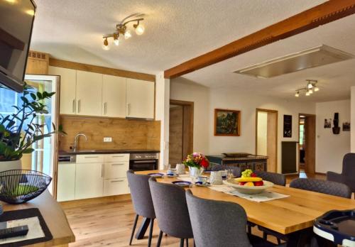 Kuchyň nebo kuchyňský kout v ubytování Hinterramsebn