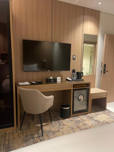 TV/trung tâm giải trí tại LYvAN HOTEL