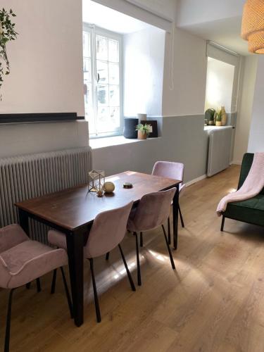 Et opholdsområde på Cosy apartment 4 in Historic Abbey