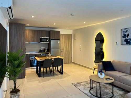 Η κουζίνα ή μικρή κουζίνα στο Bantree, S6-10