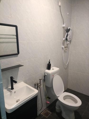 Et badeværelse på Ipoh budget house