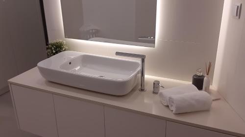 Et badeværelse på Villa Pescaria