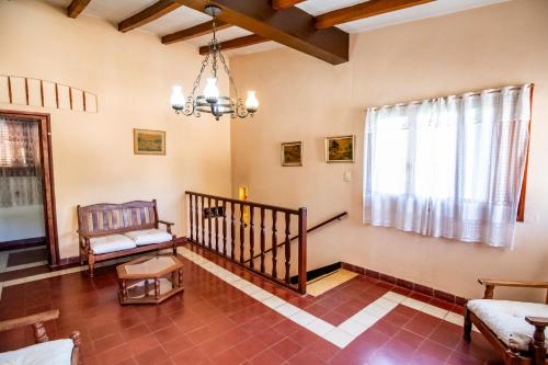 Ένα ή περισσότερα κρεβάτια σε δωμάτιο στο HOSTERIA NIDO DE CONDORES-Solo Adultos