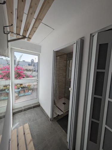 Koupelna v ubytování Paddy's Duplex