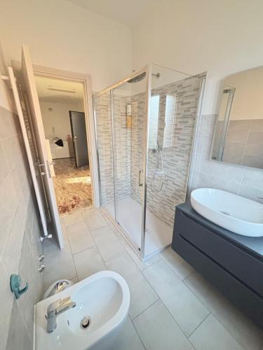 Phòng tắm tại IZZ1 Apartments Plus - Motor&Food Valley