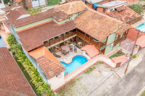 Bazén v ubytování VELINN Pousada Kyrios nebo v jeho okolí