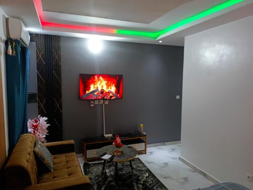 Televisor o centre d'entreteniment de Chez Fabiola