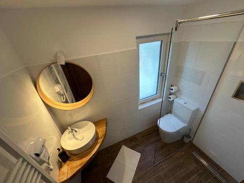 Et badeværelse på Floare de Colț-Bran