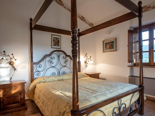 Кровать или кровати в номере Il Colombaio Agriturismo