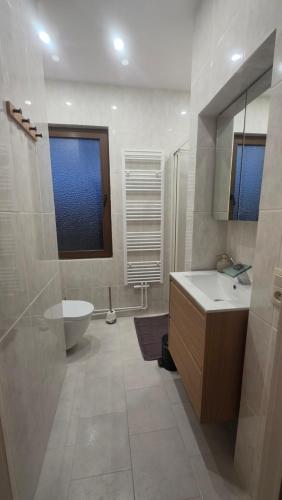 Ένα μπάνιο στο Charmante appartement in Wilrijk