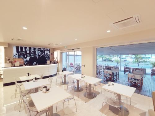 Restaurace v ubytování La Dolce Vita Hotel