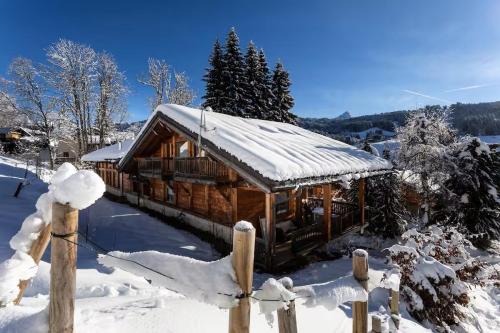 Chalet Johmarons Les Gets - by PAJ om vinteren