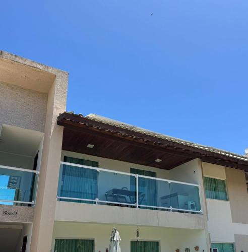 En balkon eller terrasse på Casa Recanto de Guarajuba