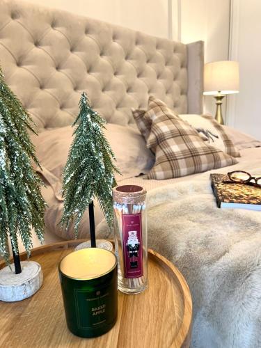 Et opholdsområde på Mia Baltic apartament Greeneri Park