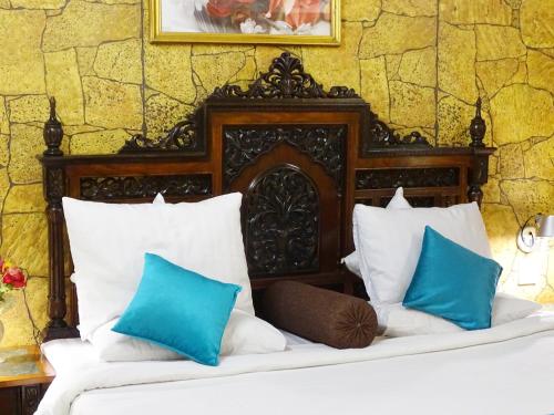 Postel nebo postele na pokoji v ubytování Hotel Galaxy