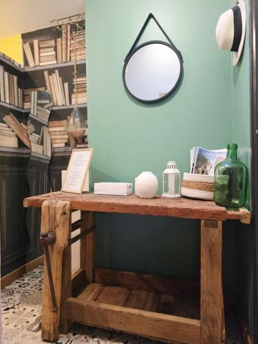 Η κουζίνα ή μικρή κουζίνα στο La Maison du bord de Seine