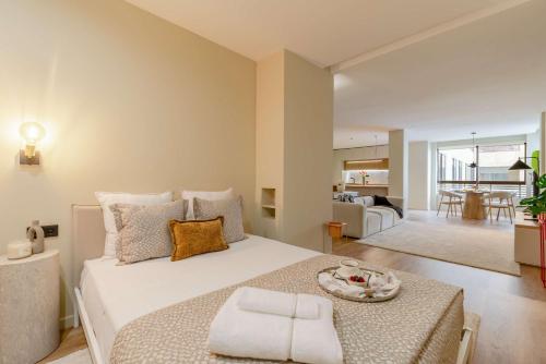 Modern Studio Open Plan Elegance by HostWise