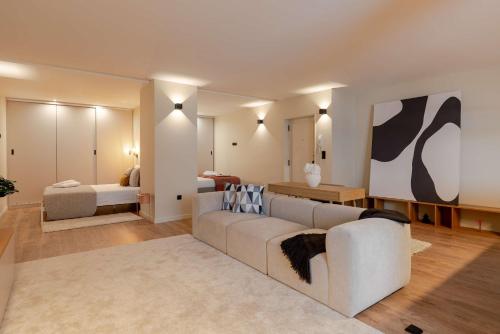 Modern Studio Open Plan Elegance by HostWise