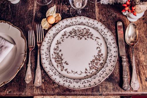 Comida en el bed and breakfast o alrededores