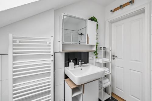 Koupelna v ubytování Quiet home centrally located