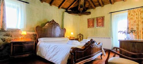 Postel nebo postele na pokoji v ubytování Casa rural Gemerendura y Son Soles