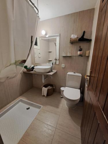 Koupelna v ubytování Casa Rural Erletxe