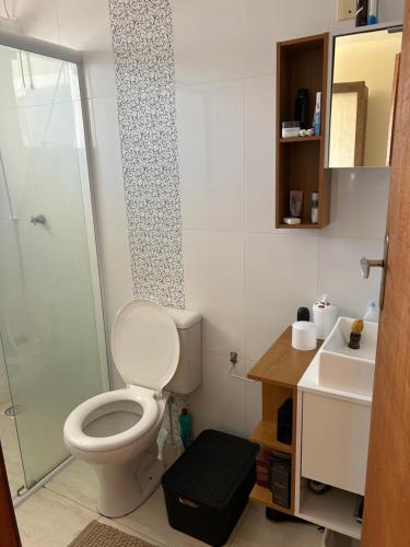 Koupelna v ubytování Duplex de veraneio