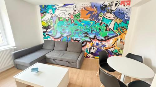 Zona de estar de Cosy 3 - Belfort centre