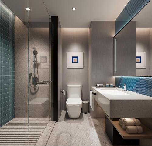 Un baño de Holiday Inn Express Chengdu Phoenix Mountain by IHG