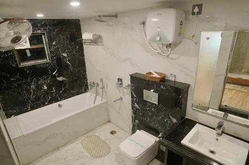 Un baño de Resort K Sea View Mandarmoni