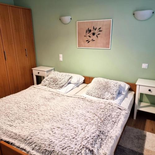 Llit o llits en una habitació de Apartments Elegance