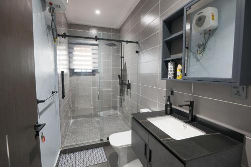 Et badeværelse på BMS Lodge