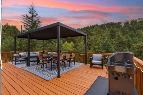 Grillfaciliteterne i feriehuset som gæsterne kan bruge