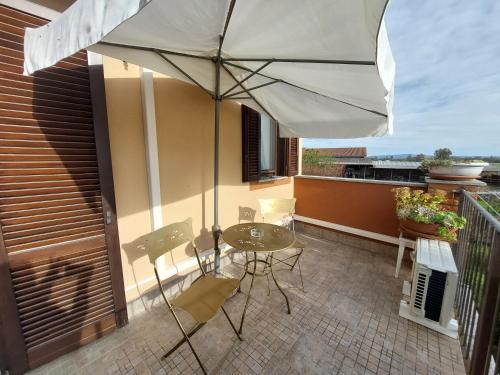 Balkón nebo terasa v ubytování Casa nonna Gina