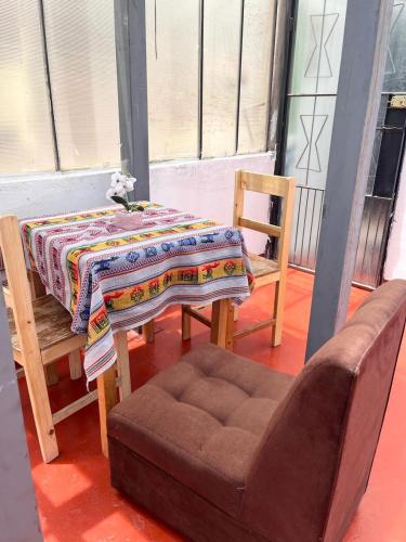 Χώρος καθιστικού στο ENEDE HOSTEL
