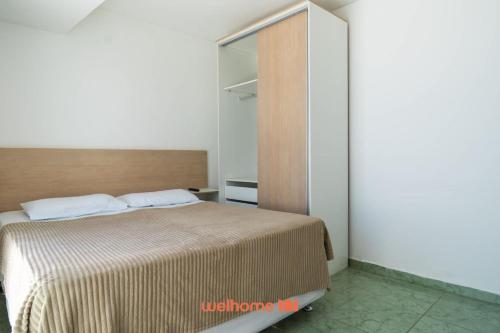 Postel nebo postele na pokoji v ubytování Apartamento em Macae Proximo a Praia de Imbetiba