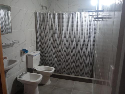 Et badeværelse på Piquillin San Lorenzo