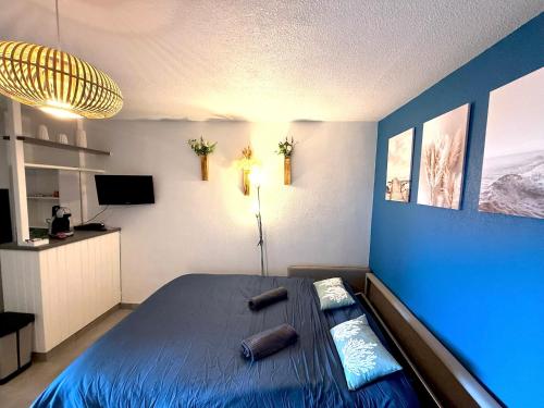 Studio LGM tout confort avec terrasse & parking, Plage à pied