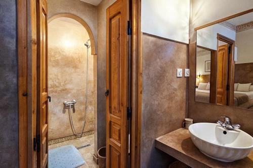 Koupelna v ubytování Riad 111 & Spa