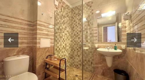 Ванная комната в Villa Valencja Apartments