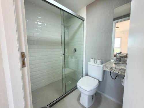 Ένα μπάνιο στο Apartamento en Luque cerca de Asunción805